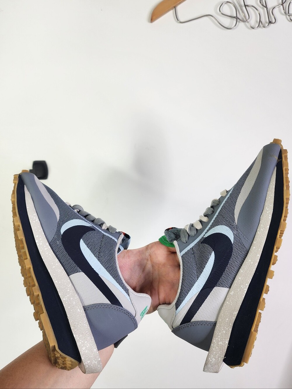 Women 7, Men 5.5, LDWaffle x sacai x CLOT Cool Grey $180.00 - Picture 5 of 8
